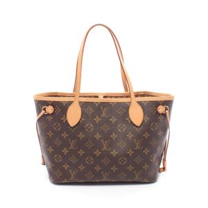 【二手】LOUIS VUITTONNeverfull PM Monogram 手提包 M40155 PVC 塗層帆布皮革 Neverfull PM 女士二手 A