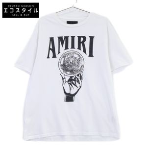 AMIRI 화이트 크리스탈 볼 컷소 [중고]