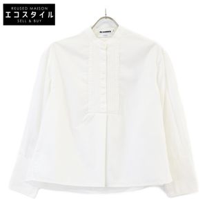 JIL SANDER THURSDAY 7데이즈 셔츠 밴드 칼라 화이트 32 [중고]