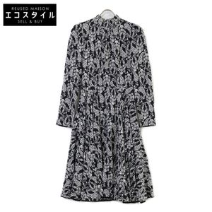 Dolce & Gabbana F6SR7T 黑白人造絲襯裡連身裙，38 碼 [二手]