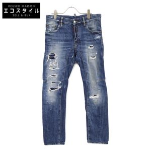 DSQUARED2 S74LA0896 인디고 데님 TIDY BIKER JEAN 44 [중고]