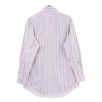 Hermes Stripe Sellier Button Dress Shirt, Size 40 [Used]