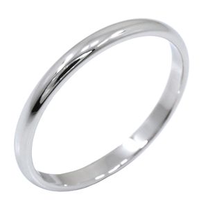 ティファニー TIFFANY&Co. フォーエバー クラシックバンド 14.5号 リング・指輪 ウェディング Pt950プラチナ 約2.4g forever classic band レディース【中古】