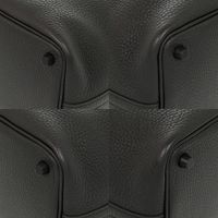 Like New Hermes Picotin Lock PM Monochrome So Black Taurillon Clemence Leather Handbag, Black, Z Stamp (2021), 1233 [Pre-owned] HERMES