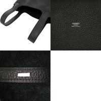 Like New Hermes Picotin Lock PM Monochrome So Black Taurillon Clemence Leather Handbag, Black, Z Stamp (2021), 1233 [Pre-owned] HERMES