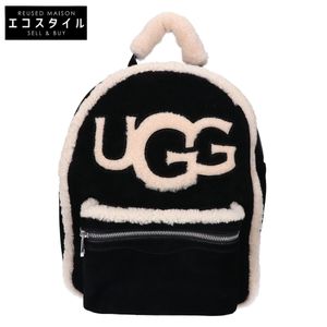 UGG [Excellent Condition] 1093568 DANNIE BACKPACK SHEEPSKIN Logo Design Sheepskin Backpack [Used]