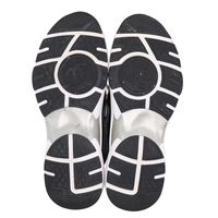 Chanel G36258 Black x Gray Mesh Coco Mark Sneakers, Size 37 [Used]