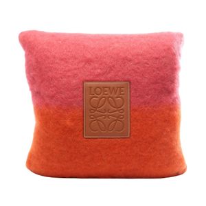 [Used] LOEWE Anagram Wool Cushion, Unisex, Used A