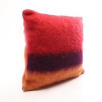 【สินค้ามือสอง】 โลเว่ LOEWE หมอนอิงลาย Anagram ผ้าขนสัตว์ สภาพดีเยี่ยม Used A