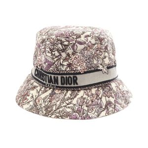[Used] Dior Hat D- Bobby Toile de Jouy Bucket Cotton Bucket Hat Women's Used A