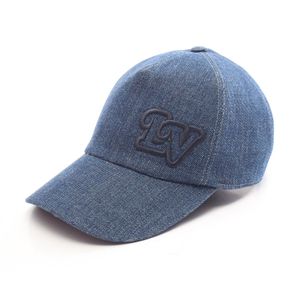 [Used] Louis Vuitton LOUIS VUITTON Cap Casquette LV Denim M7009M Cotton Cap LV Denim Men's Used A