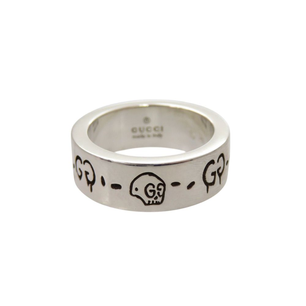 Like New Gucci Gucci Ghost Sterling Silver 925 Ring, Size 6, Silver Ring 0362 [Pre-owned] GUCCI
