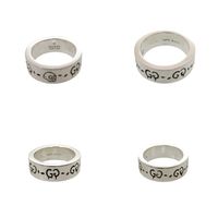Like New Gucci Gucci Ghost Sterling Silver 925 Ring, Size 6, Silver Ring 0362 [Pre-owned] GUCCI