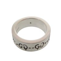 Like New Gucci Gucci Ghost Sterling Silver 925 Ring, Size 6, Silver Ring 0362 [Pre-owned] GUCCI