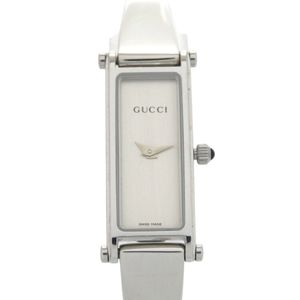 Gucci 1500L SS 銀色石英錶 0791 [二手] GUCCI
