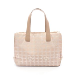[중고] Chanel 샤넬 토트백 뉴 트래블 라인 MM A15991 베이지 레더 뉴 트래블 라인 토트 MM 여성용 Used B