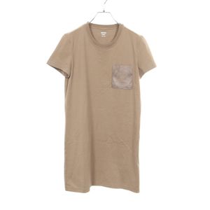 [중고] Hermes 에르메스 원피스 모자이크 컷 4H4515DA 카키 코튼 모자이크 컷 원피스 여성용 Used B