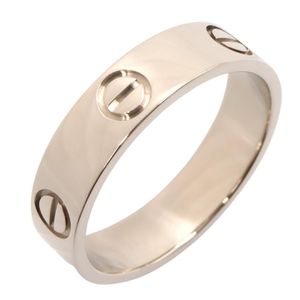 [Pre-owned] Cartier Love Ring B4084700 K18WG (White Gold) Unisex Used A