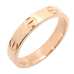 [Used] Cartier Mini Love Ring B4085200 K18PG (Pink Gold) Women's Mini Love Ring Used A