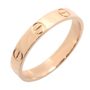 [Used] Cartier Mini Love Ring B4085255 K18PG (Pink Gold) Women's Mini Love Ring Used A
