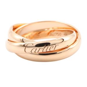 [Used] Cartier Trinity Ring B4218748 K18PG (Pink Gold) Trinity Ring for Women Used A