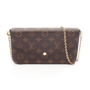 【二手】路易威登LOUIS VUITTON單肩包 Pochette Felicie M81896 PVC塗層帆布 Pochette Felicie 女士二手 A