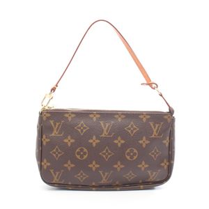 [二手] 路易威登LOUIS VUITTON手提包 Pochette Accessoires M51980 PVC 塗層帆布皮革 Pochette Accessoires 女士