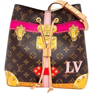 LOUIS VUITTON/ Louis Vuitton NeoNoe Summer Trunk Collection M40649 Monogram Shoulder Bag PVC Braun/ Color/Gold Hardware Women's [Used]