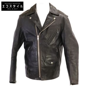 FINE CREEK LEATHERS Leon Custom เสื้อแจ็คเก็ตหนังม้า Double Riders ไซส์ 44 (สินค้ามือสอง)