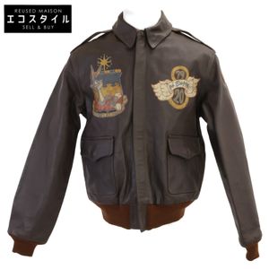 TOYS McCOY PRODUCT TMJ1302 Rough Wear Reproduction HAPPY JACKS GO BUGGY TYPE A-2 Flight Jacket 42 [Pre-owned]
