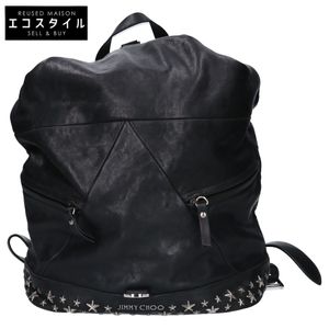 กระเป๋าเป้หนังประดับสตาร์สตั๊ด JIMMY CHOO รุ่น FITZROY (สินค้ามือสอง)