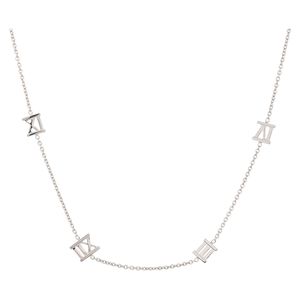 [Pre-owned] Tiffany & Co. Atlas Necklace, 18K White Gold