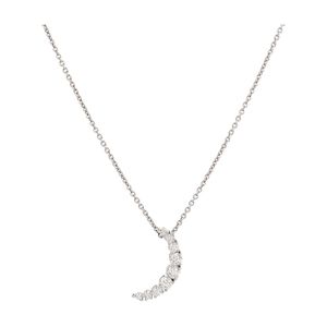 [Used] MIKIMOTO Diamond Necklace, K18 White Gold
