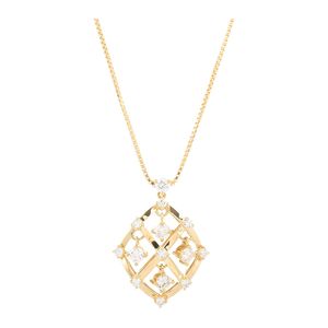 [Used] Monnickendam Diamond Necklace, K18 Yellow Gold