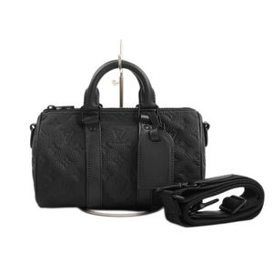 [Used] Louis LOUIS VUITTON Keepall Bandoulière 25 Shoulder Bag M20900 Black