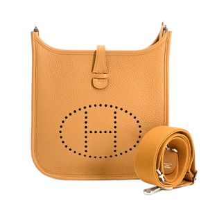 【미사용품】Hermes 에르메스 숄더백 에블린3 23 트리옹 클레망스 비스킷