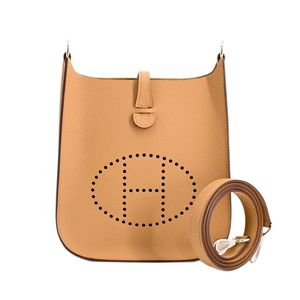 【미사용품】Hermes 에르메스 숄더백 에블린 TPM 셀리에 보 엡송 비스킷