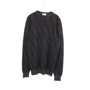 [중고] Hermes 에르메스 니트/스웨터 셰누당크르 패턴 울 스웨터 남성용 Used B