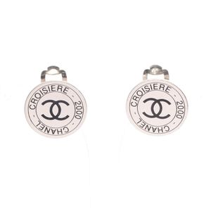 [Used] Chanel CHANEL Earrings Coco Mark Circle 00･C Other Coco Mark 2000 CROISIERE Earrings Women's Used B