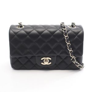 [중고] Chanel 샤넬 숄더백 미니 마틀라세 20 A69900 블랙 램스킨(양가죽) 미니 마틀라세 체인 숄더백 여성용 Used A