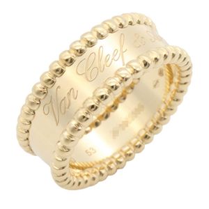 [Pre-owned] Van Cleef & Arpels Perleture Ring VCAR03Y653 K18 (Yellow Gold) Perleture Ring Unisex Used A
