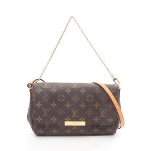 [중고] LOUIS VUITTON 페이보릿MM 모노그램 2WAY 손가방 M40718 PVC 코팅 캔버스 레더 페이보릿MM 여성용 Used A