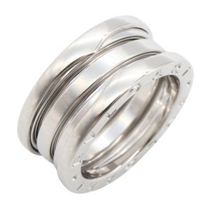 [Used] Bulgari BVLGARI Ring B-zero1 4-band Ring 346594 K18WG (White Gold) B-zero1 Ring 4-band Unisex Used A