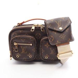 [중고] LOUIS VUITTON 손가방 유틸리티 크로스바디 모노그램 2WAY M80446 PVC 코팅 캔버스 레더 유틸리티 크로스바디
