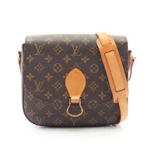【二手】路易威登LOUIS VUITTON聖克勞德 GM M51242 女士單肩背包，PVC塗層帆布皮革材質，二手 A