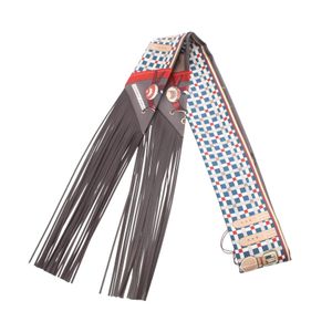 【중고】 Hermes 에르메스 스카프 트윌리 프린지 Les Voitures Nouvelles 리본 실크 레더 트윌리 프린지 여성용 미사용