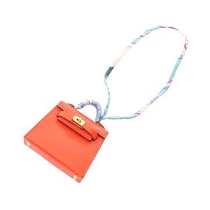 [중고] Hermes 에르메스 참 켈리 트윌리 로즈 자이푸르 실크 켈리 트윌리 로즈 자이푸르 여성용 Used A