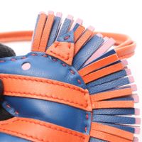[Used] Hermes Charm Gigi Savannah Blue France/Orange Poppy/Leather Gigi Savannah Blue France/Orange Poppy/Mauve Silk