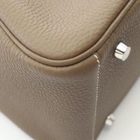 【二手】Hermes 爱马仕 单肩包/斜挎包 Lindy 30 Etain 灰色系 其他 Lindy 30 Etain 女士 Used A