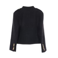 [Used] Celine CELINE Boucle Tweed 2V99P764L Wool Cotton Jacket Women's Used A